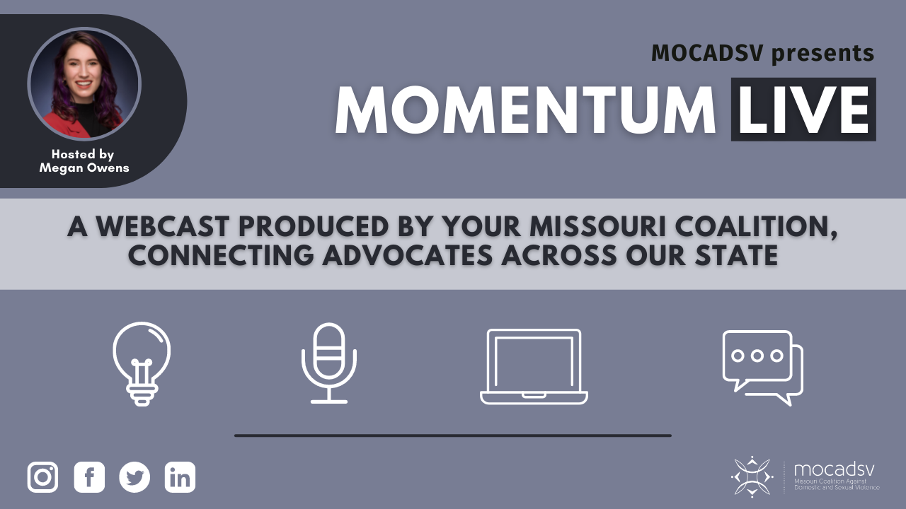 MOmentum YouTube Webcast Cover (YouTube Thumbnail)