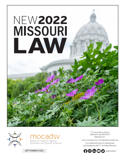 New MO laws 2022