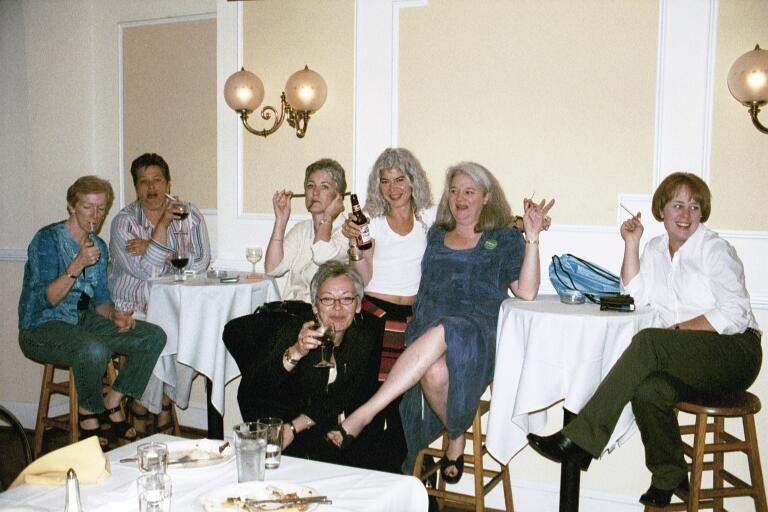 Colleen and friends posed