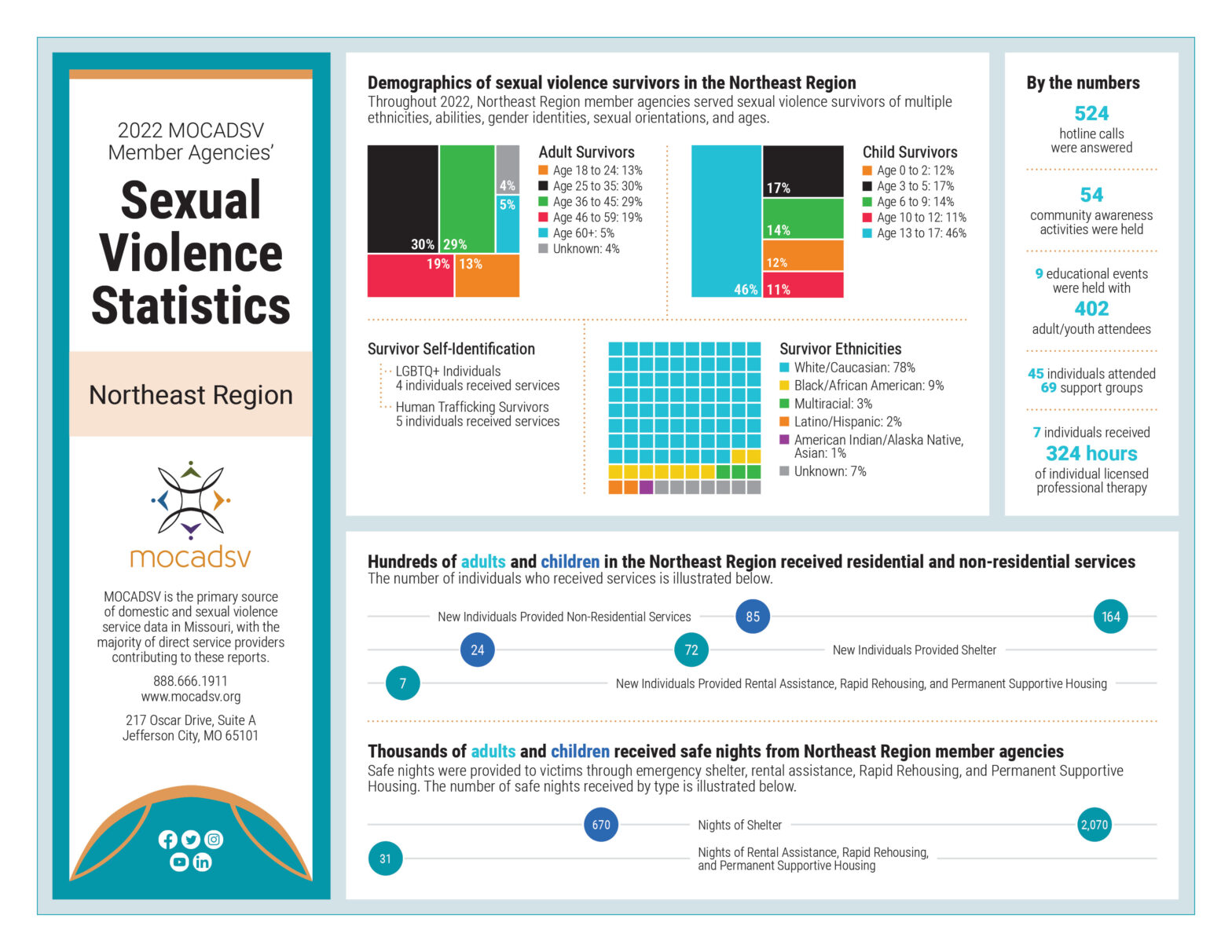 NE Region Sexual Violence Statistics