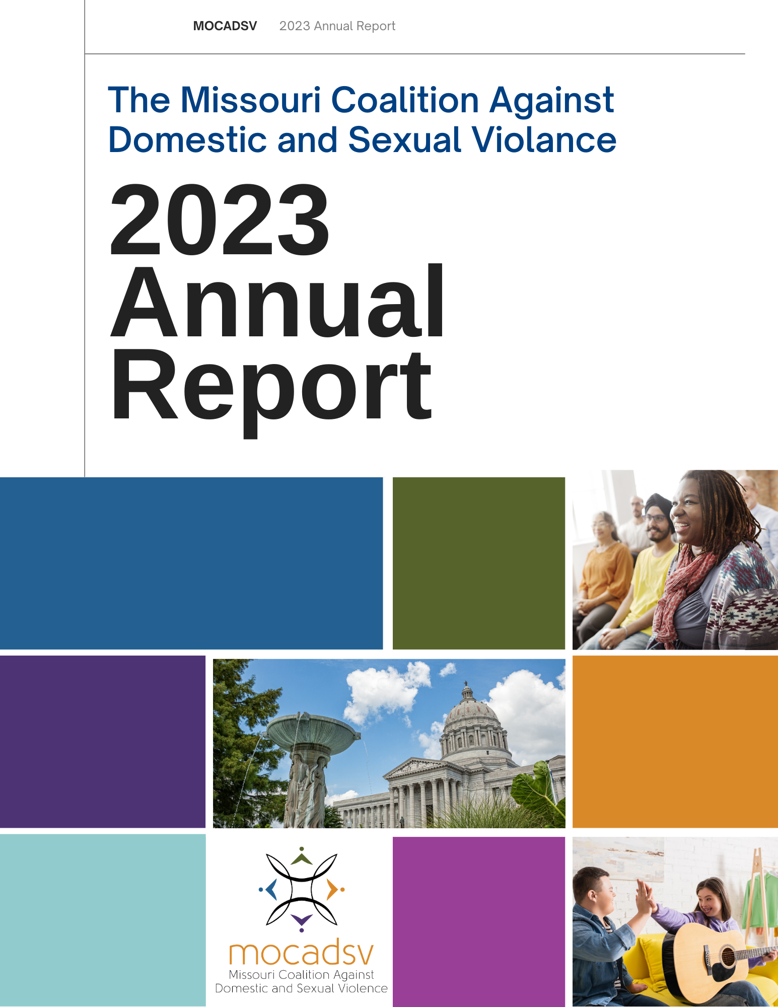 2023 MOCADSV Annual Report publication cover
